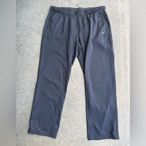 Nike Black Sweatpants with Elastic Waistband